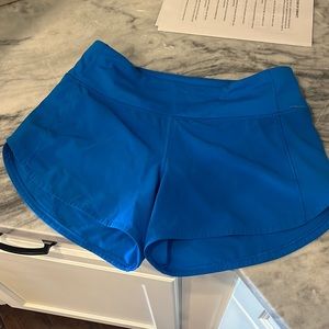 Lululemon speed shorts size 6